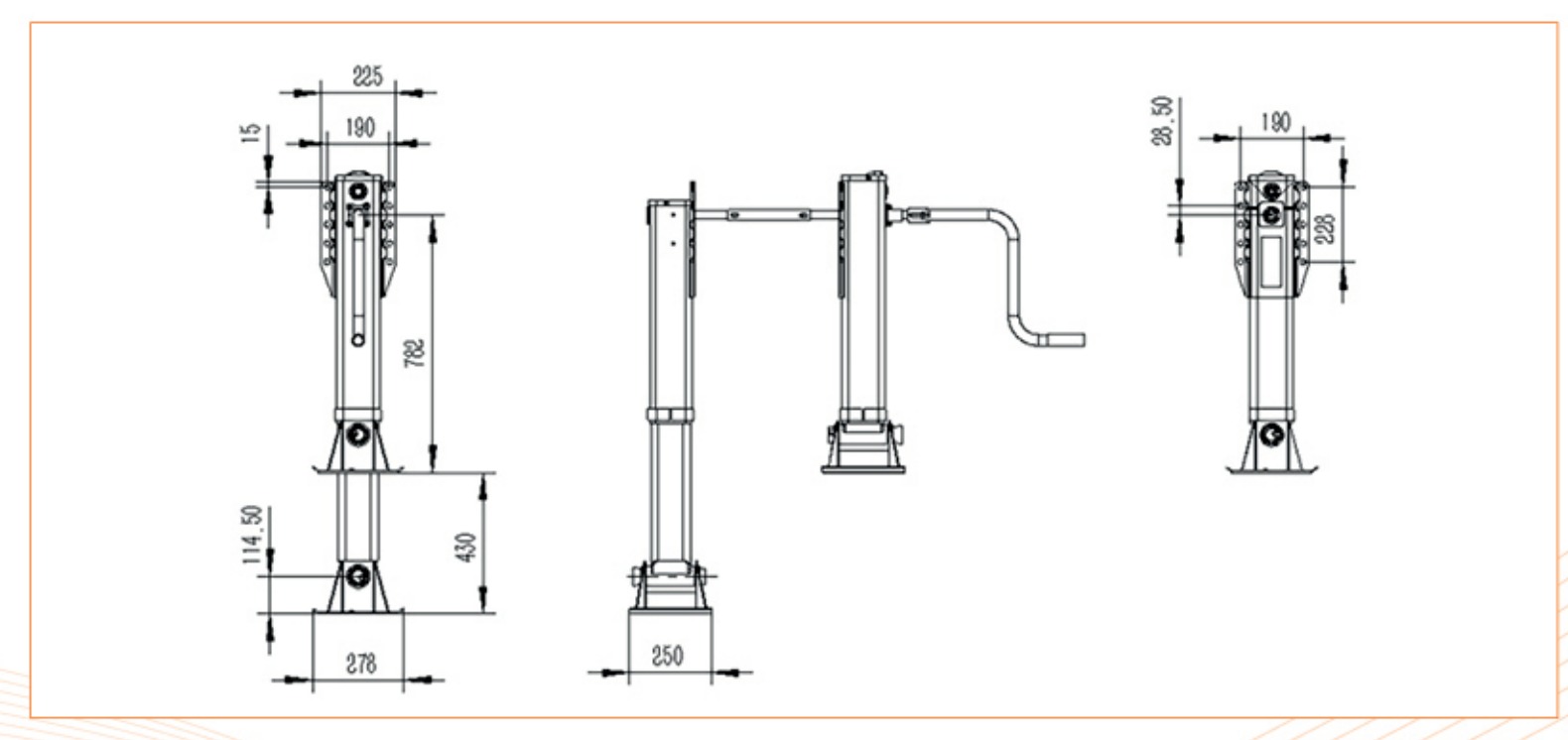 SF133N1B-430 Dimensions